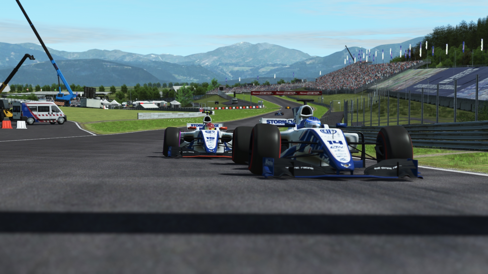 ACR Zakspeed 1-2 in damp Austria